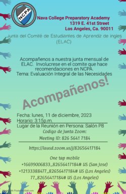 12-11 elac flyer spanish